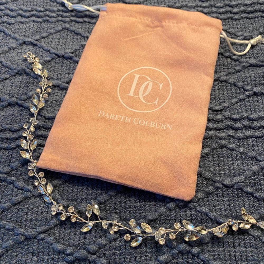 Dareth Colburn Crystal Hair Vine -- Stunning Bridal Formal